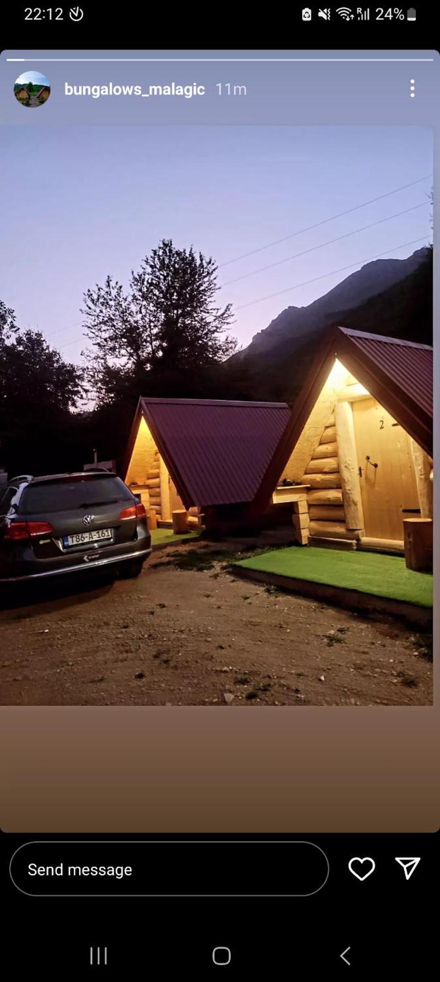 Bungalows Malagic Gusinje المظهر الخارجي الصورة